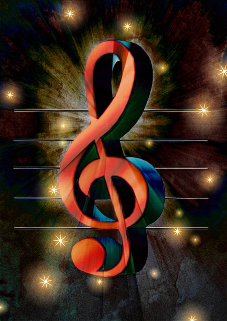 Free clef grades notenblatt illustration