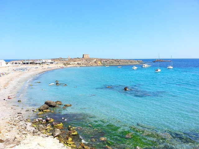 Free Beach Tabarca Island photo and picture