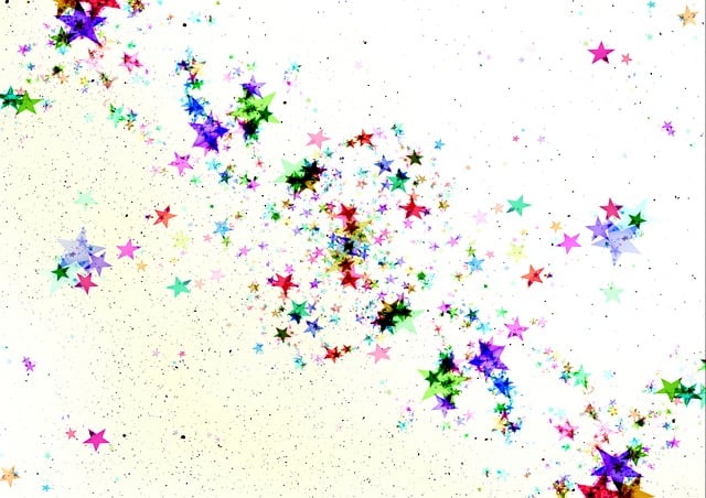 Free stars structure lots illustration