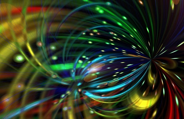 Free lines background fireworks illustration