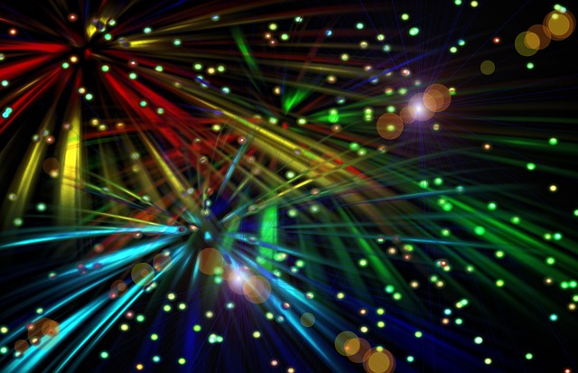 Free lines background fireworks illustration