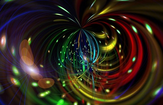 Free lines background fireworks illustration
