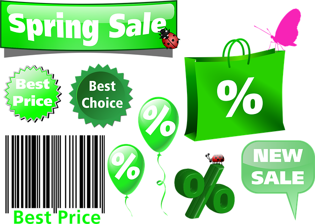 Free winter sales sale icon set vector