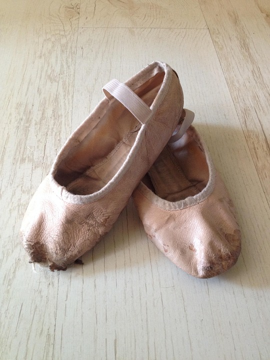 Ballet Shoes, Pink, Ballet, Dance, Girl, Ballerina