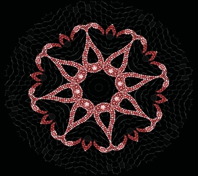 Free Pink Star Burst illustration and picture