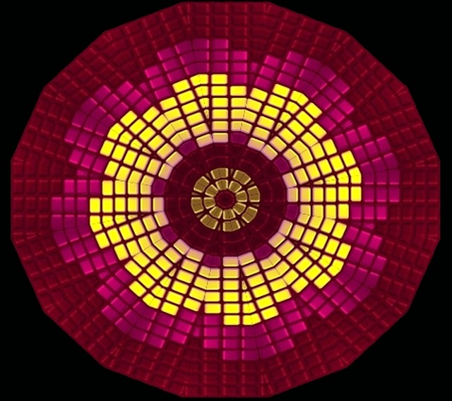 Free Pixel Star Burst illustration and picture