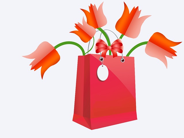 flowers tulips bag free image on pixabay christmas background pink