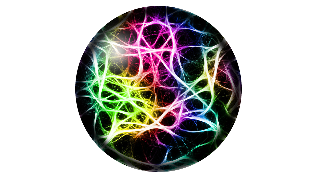 Kugel, Farben, Abstrakt