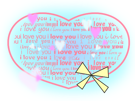 Free Heart Ribbon illustration and picture