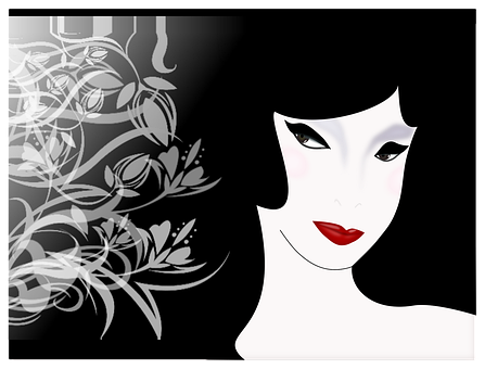 Free Women Black vector and picture