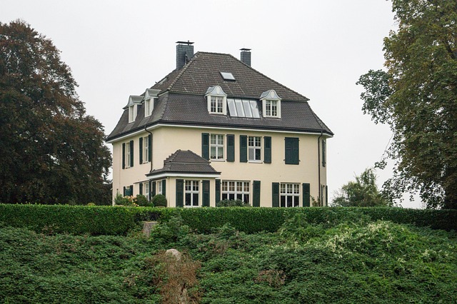 Hus, Düsseldorf, Rhinen, Arkitektur