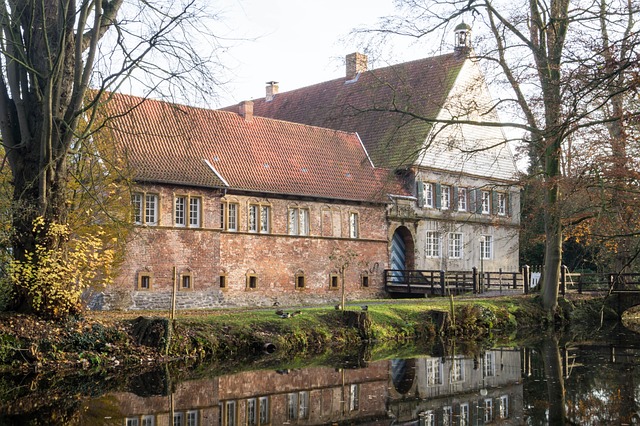 Slot, Vand, Middelalderen, Tyskland
