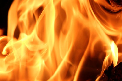 Feuer, Lagerfeuer, Licht, Flammen