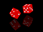dice, gambling, chance