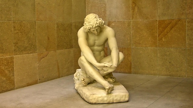 Free Sculpture Despair photo and picture