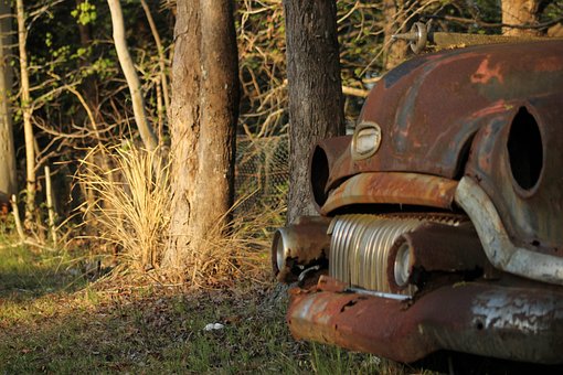 Ruginit, Mașină, Vechi, Vehicul, Metal