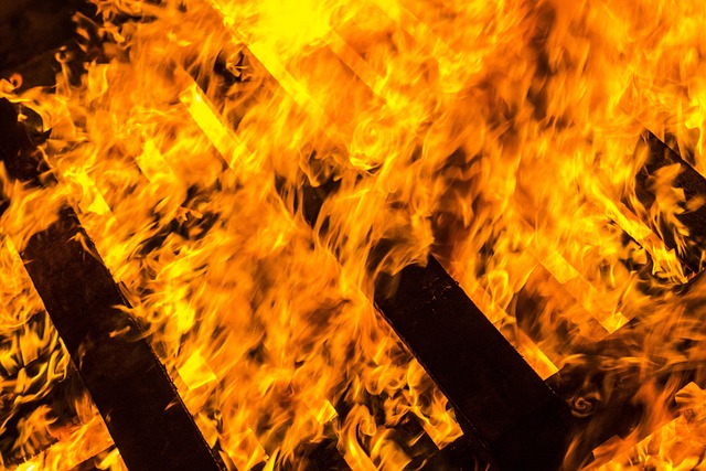 Feuer, Die Palette, Flamme