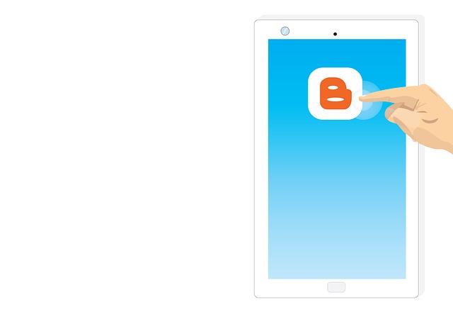Free Blogging Smartphone illustration and picture