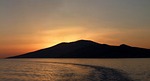 sunrise, island, sea
