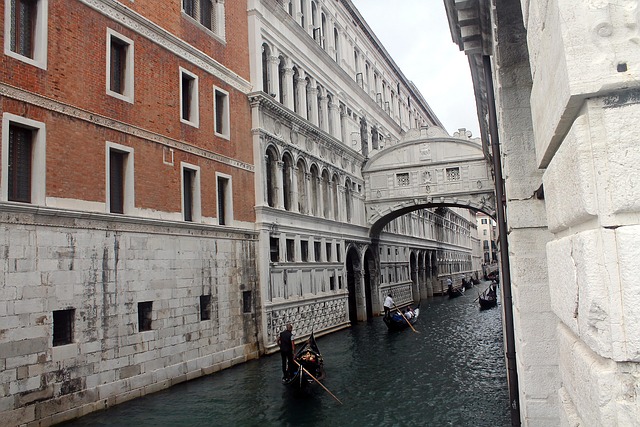 Taliansko, Benátky, Venezia, Gondola
