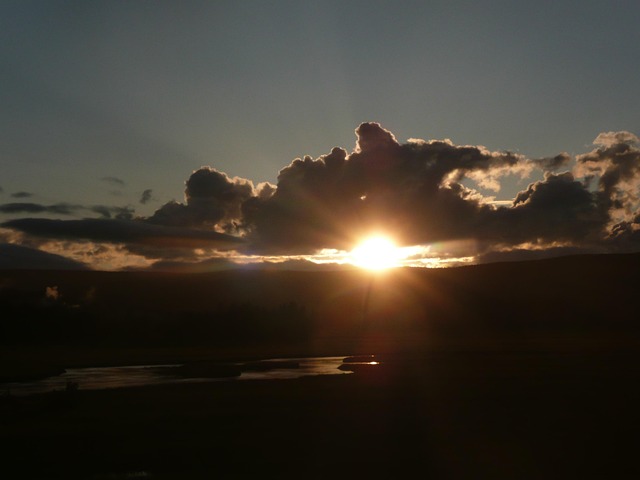 Free Sunset Clouds photo and picture
