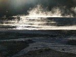 yellowstone national park, wyoming, terrace