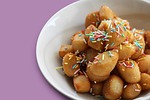 sweet, struffoli, typical sweet
