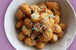 sweet, struffoli, typical sweet