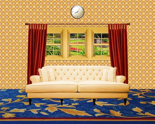 Free room interior home illustration