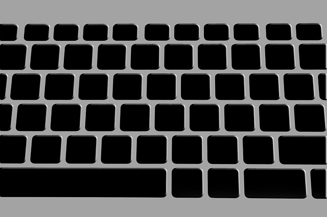 Free keyboard empty clear illustration