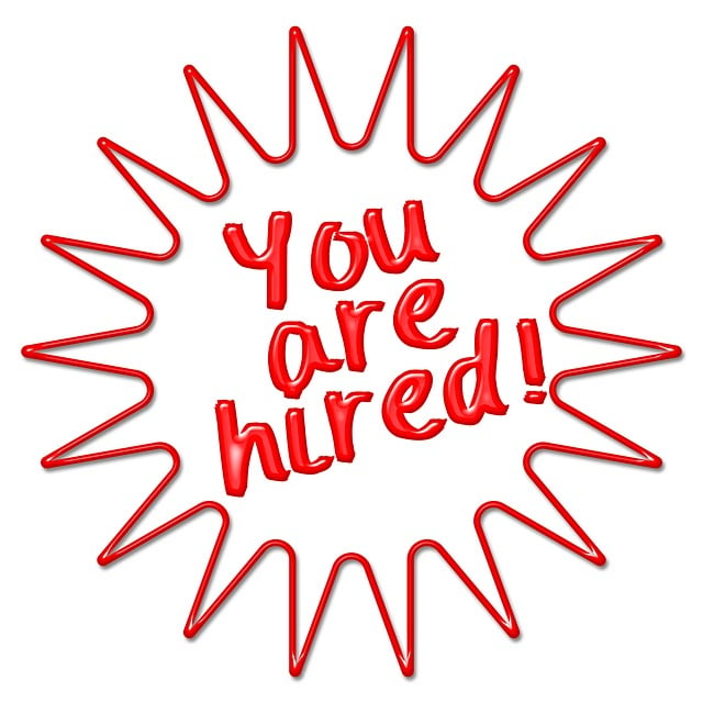 Free employed employment set up illustration