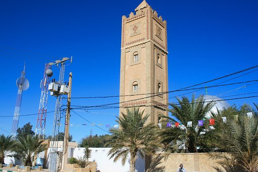 Algeria, Mosque, Minaret, Islam