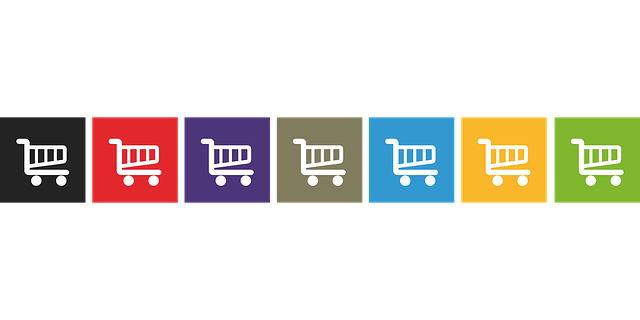 Free shopping cart chart illustration