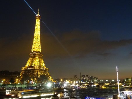 Free Eiffel Tower Night photo and picture