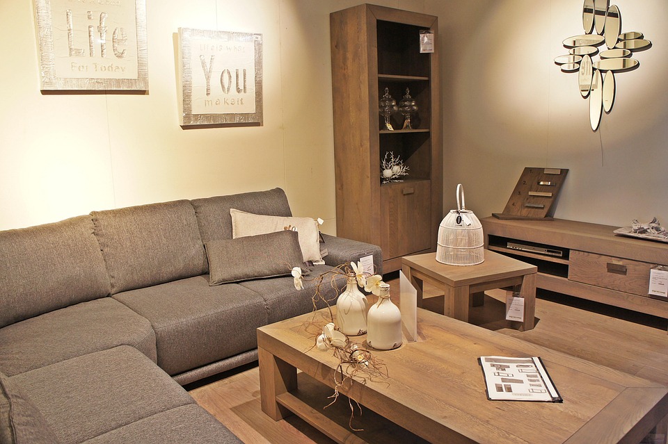 Gratis foto: woonkamer, zithoek, tafel gratis afbeelding op ... Zithoek woonkamer wit