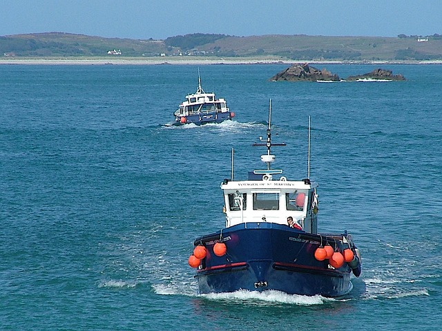 Free Ferry Fishing Boats photo and picture