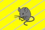 mouse, cheese, food
