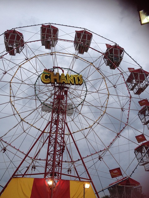 Riesenrad, Karneval, Spaß, Ferris, Park
