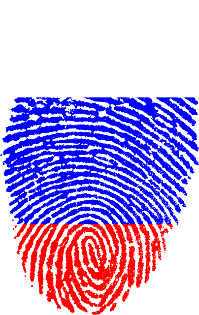 Rusland, Flag, Fingeraftryk, Land