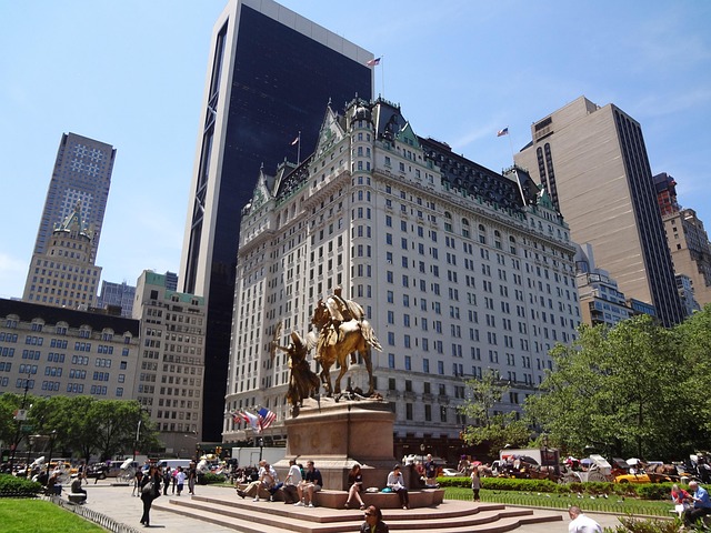 Free Plaza Manhattan photo and picture