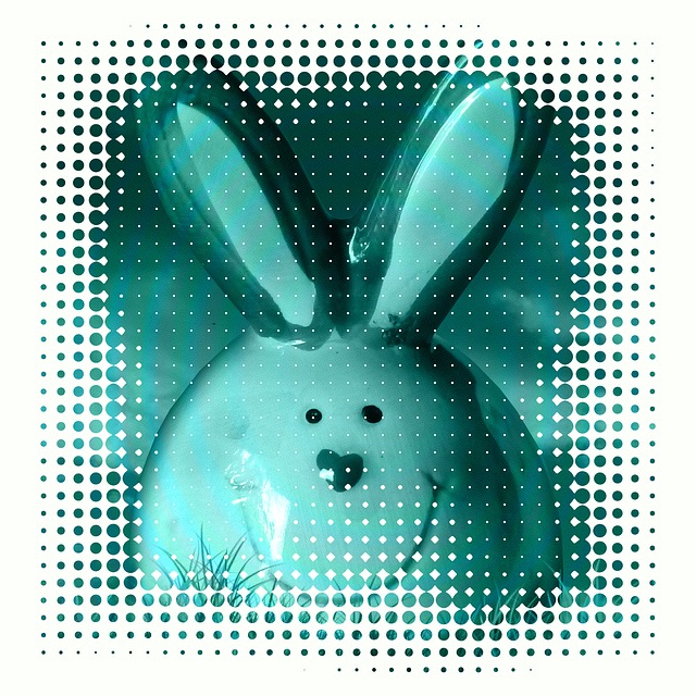Free rabbit nature easter bunny illustration