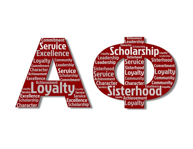 Free alpha phi sorority organization illustration