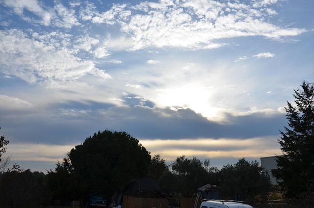 Free Sunrise Blue photo and picture