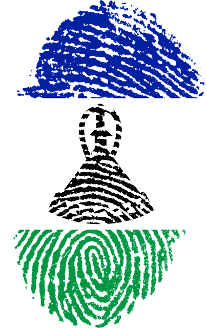 Free lesotho flag fingerprint illustration