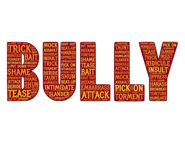 Free bully attack aggression illustration