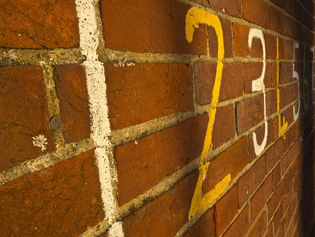 Free Numbers Wall photo and picture
