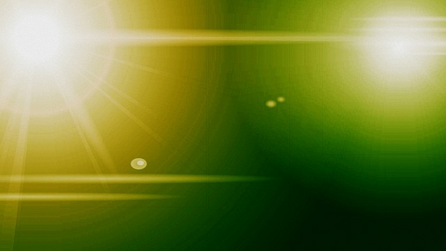 Free background green lights illustration