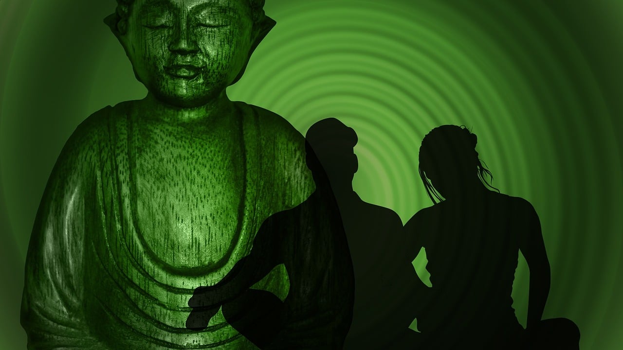 Small Funky Tee - Buddha on Waves - Full Print main image 0