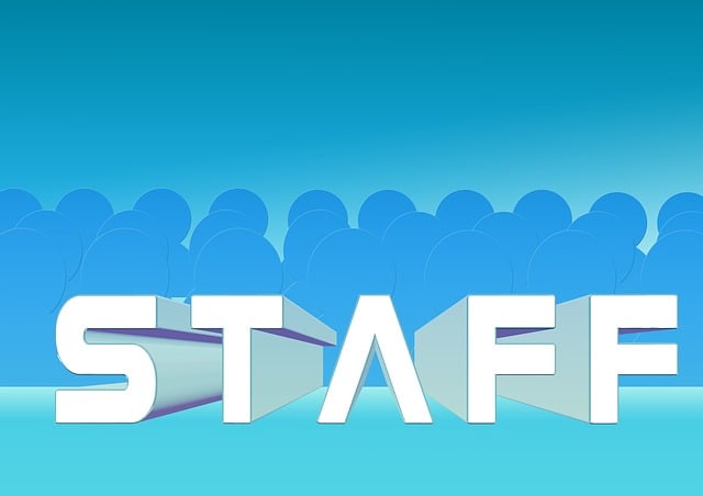Free staff team business illustration