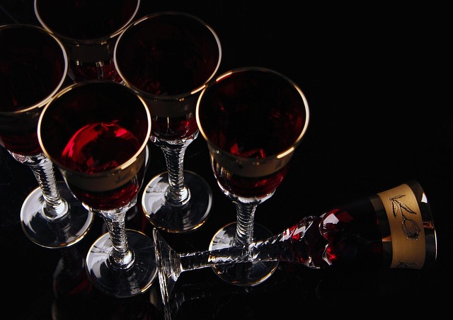 Een Glas, Contrast, Samenstelling, Licht